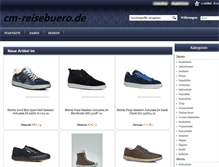 Tablet Screenshot of cm-reisebuero.de